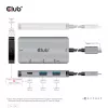 CLUB3D USB Gen2 Type-C PD Charging Hub do 2x Type-C 10G portów i 2x USB Type-A 10G portów