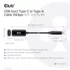 Kabel CLUB3D USB Gen2 Type-C na Type-A 10Gbps M/F 5m/16.4ft