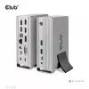 Stacja dokująca CLUB3D CSV-1568 Metalowa obudowa USB Gen2 Type-C USB Gen2 Type-A HDMI DP VGA RJ45 120W