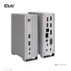 Stacja dokująca CLUB3D CSV-1568 Metalowa obudowa USB Gen2 Type-C USB Gen2 Type-A HDMI DP VGA RJ45 120W