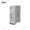 Stacja dokująca CLUB3D CSV-1568 Metalowa obudowa USB Gen2 Type-C USB Gen2 Type-A HDMI DP VGA RJ45 120W