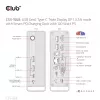 Stacja dokująca CLUB3D CSV-1568 Metalowa obudowa USB Gen2 Type-C USB Gen2 Type-A HDMI DP VGA RJ45 120W