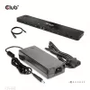 Stacja dokująca CLUB3D USB Gen1 Type-C Triple Display DP Alt mode Displaylink z dynamicznym ładowaniem PD i zasilaczem 120 W
