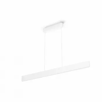 Wisząca lampa inteligentna Philips Hue Ensis — Biel i kolorowa atmosfera, Bluetooth, 220–240V, Ø40mm, głębokość 1299mm, min. wysokość 164cm