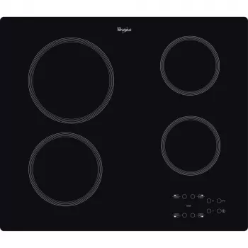 Płyta indukcyjna WHIRLPOOL AKT 801/NE — 4 strefy 60 cm, sterowanie dotykowe, czarna ceramika szklana