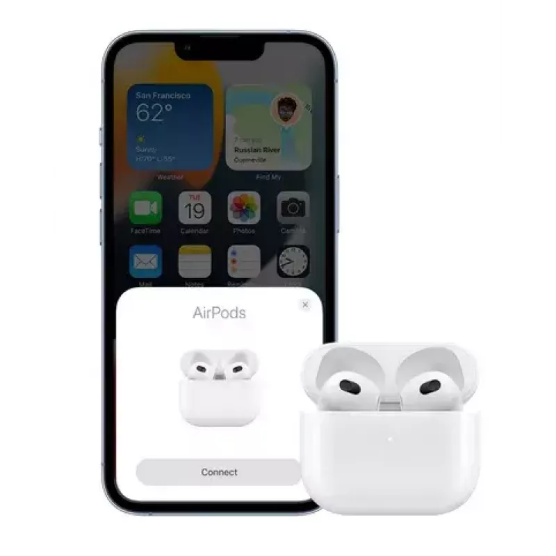 Apple AirPods 3. generacji + etui MagSafe Rozmowy/Muzyka Bluetooth Biały