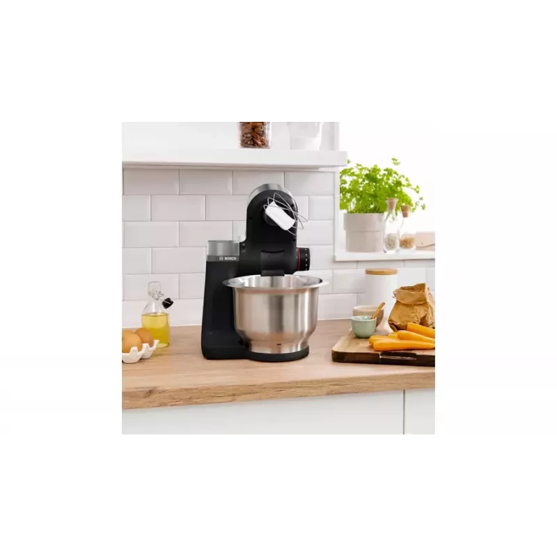 Bosch Serie 2 MUMS2VM00 robot kuchenny 900 W 3,8 l czarny, srebrny