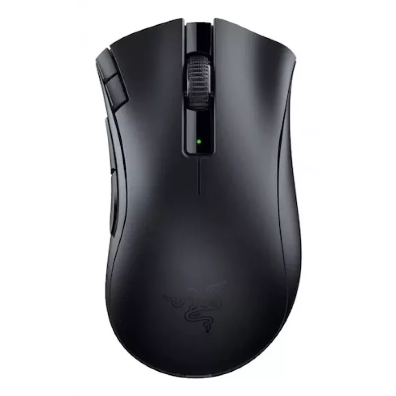 Mysz gamingowa Razer DeathAdder V2 X HyperSpeed — praworęczna, bezprzewodowa 2,4 GHz/Bluetooth, 14 000 DPI, 7 przycisków, bateria AA, 103 g, czarna