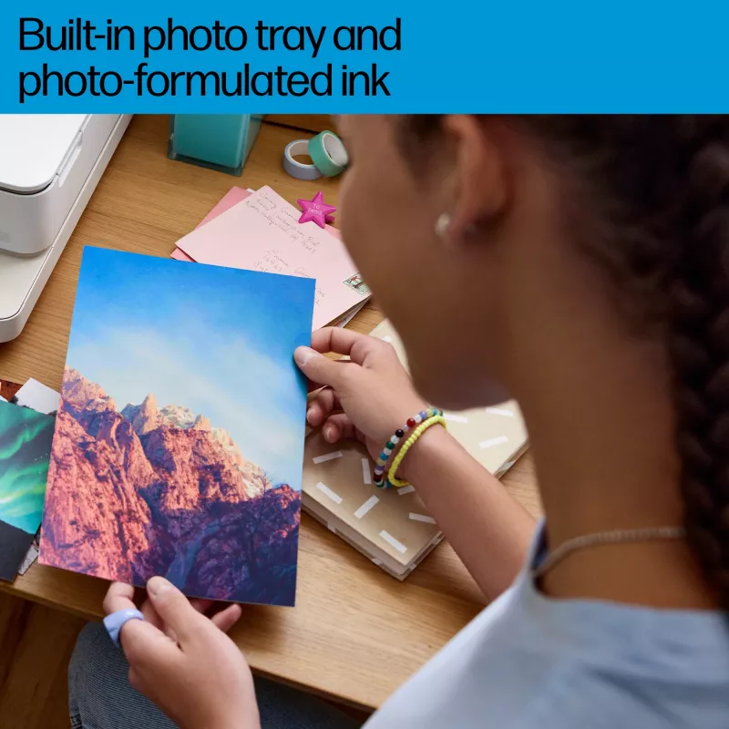 HP ENVY Inspire 7220e Bezprzewodowa kolorowa drukarka wielofunkcyjna, Instant Ink; Kopiarka, Skaner