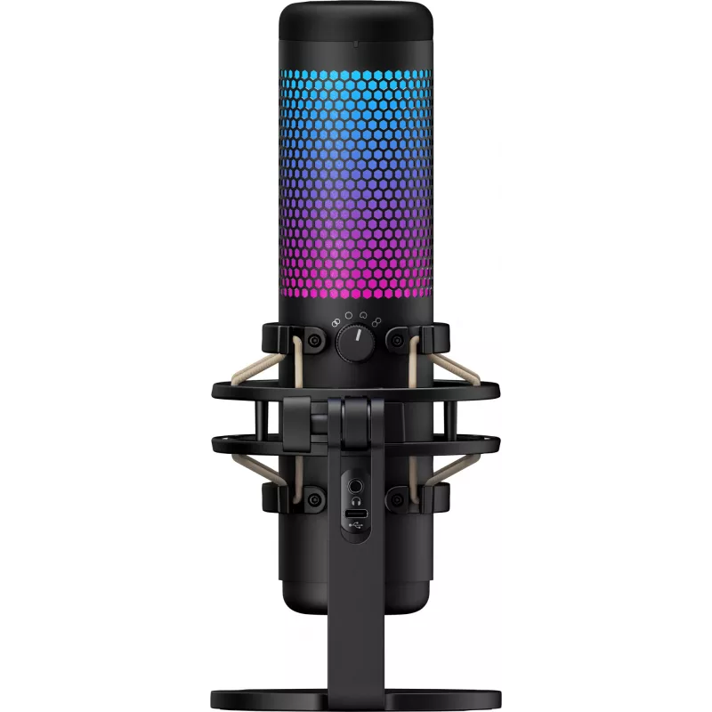 HyperX QuadCast S - mikrofon USB (czarno-szary) - podświetlenie RGB