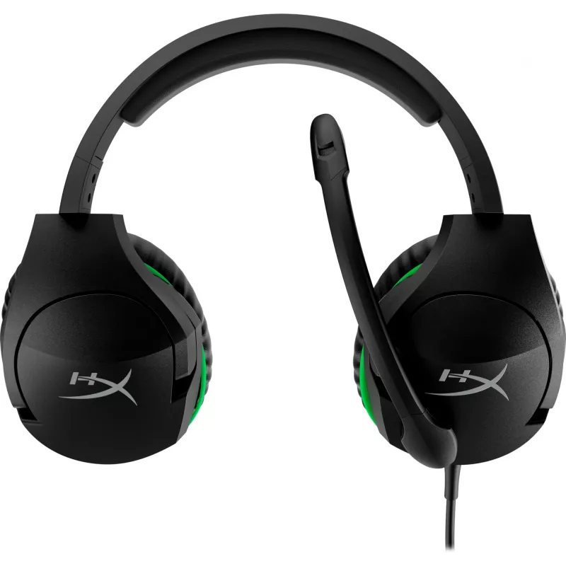 HyperX CloudX Stinger - Zestaw słuchawkowy gamingowy (czarno-zielony) - Xbox (HX-HSCSX-BK/WW)