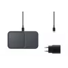 Bezprzewodowa wewnętrzna ładowarka USB Samsung EP-P5400 — 15 W, szary, do smartfona, słuchawek, smartwatcha