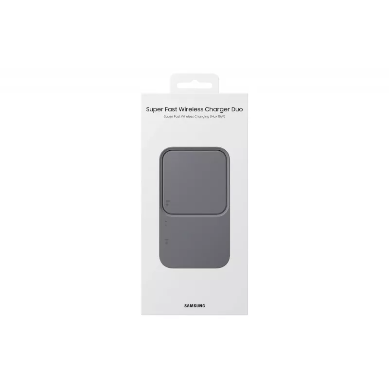 Bezprzewodowa wewnętrzna ładowarka USB Samsung EP-P5400 — 15 W, szary, do smartfona, słuchawek, smartwatcha