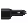 Ładowarka samochodowa Samsung EP-L4020 40W (wejście 12V) USB-C 25W+15W czarna do smartfonów