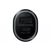 Ładowarka samochodowa Samsung EP-L4020 40W (wejście 12V) USB-C 25W+15W czarna do smartfonów