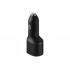 Ładowarka samochodowa Samsung EP-L4020 40W (wejście 12V) USB-C 25W+15W czarna do smartfonów