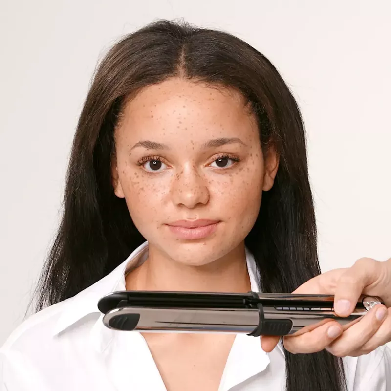 Prostownica BABYLISS ELIPSIS3000 STYLER — płytki ceramiczne, 55 W, 5 poziomów grzania, 150–230°C, jonizacja, obrotowy przewód 2,7 m, czarny