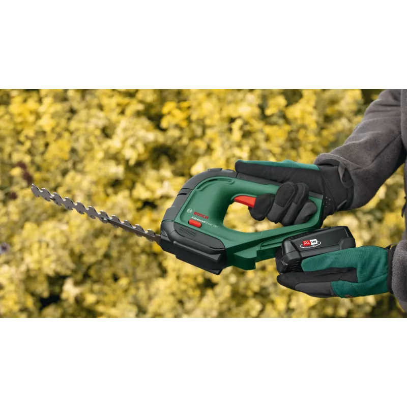Bosch AdvancedShear 18V-10 bezprzewodowe nożyce do trawy 10 cm litowo-jonowe, czarne, zielone