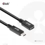 CLUB3D USB Gen1 Type-C Przedłużacz 5Gbps 60W(20V/3A) 4K60Hz M/F 2m/6.56ft