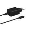 Samsung EP-T4510 uniwersalna ładowarka AC do użytku wewnętrznego z szybkim ładowaniem 45W USB-C PD 3.0 czarna