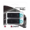 Pamięć USB Kingston DataTraveler Exodia 64 GB USB 3.2, czarna i turkusowa