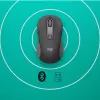 LOGITECH Signature M650 L Bezprzewodowa Mysz - Dla Dużych Dłoni - Praworęczna - Grafit