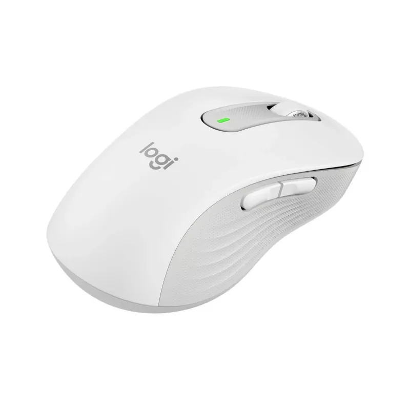 Mysz bezprzewodowa LOGITECH Signature M650 Off-white L Lewa