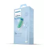 Soniczna szczoteczka elektryczna Philips HX3651/12 — tryb miękki, wbudowana bateria Li‑Ion, 1 końcówka, biało-niebieska
