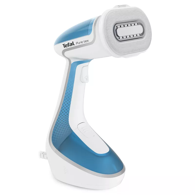 Ręczny parownic do ubrań Tefal Pure Tex DT9530G0 1700W, zbiornik na wodę 0,2 l, płyta ceramiczna, ciągła para 30 g/min, boost 90 g/min