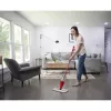 Mop VILEDA Spray Max z mikrofibry, do czyszczenia na sucho i mokro — głowica z tworzywa sztucznego, zbiornik na wodę 0,6 l, antybakteryjny, biało-czerwony