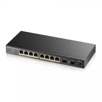 Zyxel GS1100-10HP v2 Niezarządzalny Gigabit Ethernet (10/100/1000) Power over Ethernet (PoE) Czarny