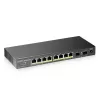 Zyxel GS1100-10HP v2 Niezarządzalny Gigabit Ethernet (10/100/1000) Power over Ethernet (PoE) Czarny