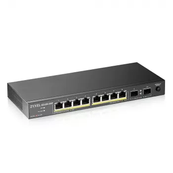 Zyxel GS1100-10HP v2 Niezarządzalny Gigabit Ethernet (10/100/1000) Power over Ethernet (PoE) Czarny