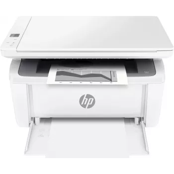 Wielofunkcyjna drukarka laserowa HP LaserJet MFP M140w — Mono, 20 str./min, 600×600 DPI, A4, Wi‑Fi, Ethernet, Biała