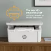 Wielofunkcyjna drukarka laserowa HP LaserJet MFP M140w — Mono, 20 str./min, 600×600 DPI, A4, Wi‑Fi, Ethernet, Biała