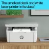 Wielofunkcyjna drukarka laserowa HP LaserJet MFP M140w — Mono, 20 str./min, 600×600 DPI, A4, Wi‑Fi, Ethernet, Biała