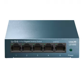 TP-Link 5-portowy biurkowy przełącznik sieciowy 10/100/1000Mbps