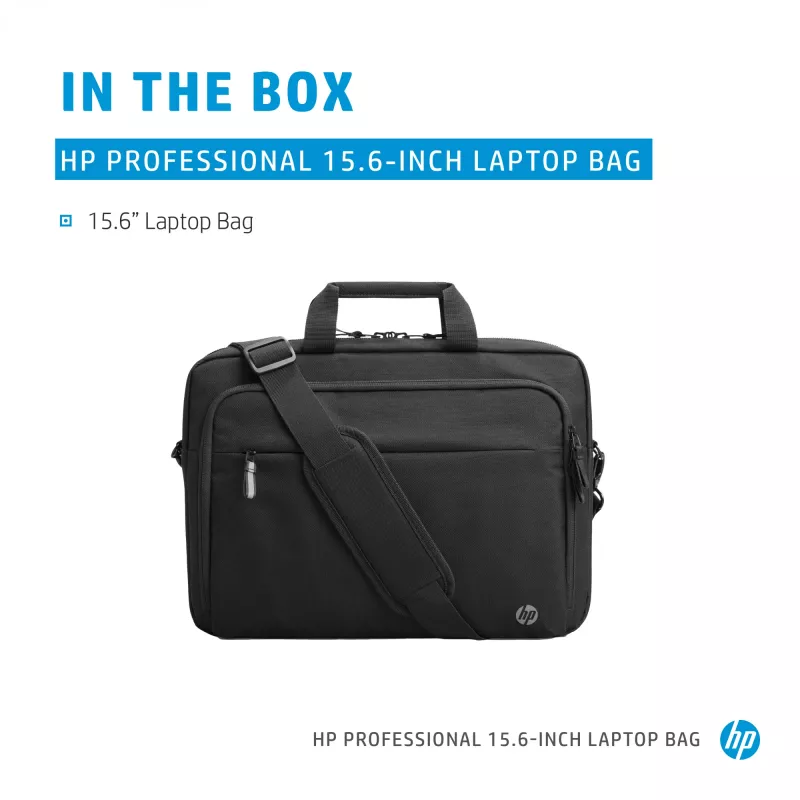 Torba na laptopa HP Professional 15.6 cala aktówka monochromatyczna