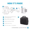 Torba na laptopa HP Professional 15.6 cala aktówka monochromatyczna