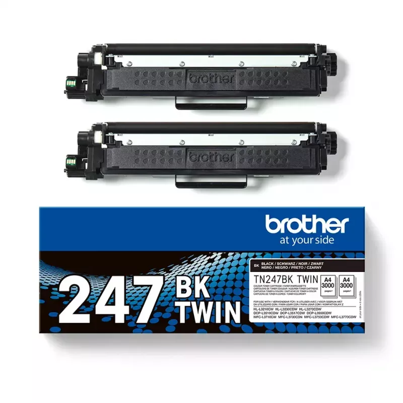 Toner Brother TN247BK TWIN - 3000 stron - Czarny