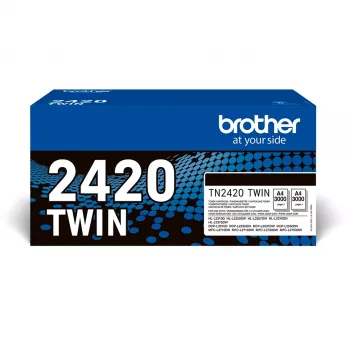 Toner Brother TN2420 TWIN-pack 3000 stron Czarny