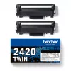 Toner Brother TN2420 TWIN-pack 3000 stron Czarny