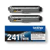 Toner Brother TN241BK - 2000 stron - Czarny - 2 szt.
