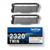 Kaseta z tonerem Brother TN-2320TWIN 2600 stron Czarny