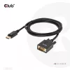 DisplayPort to VGA kabel M/M CLUB3D CAC-1012 2m