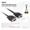 Kabel VGA dwukierunkowy M/M 3 m 28AWG CLUB3D CAC-1703
