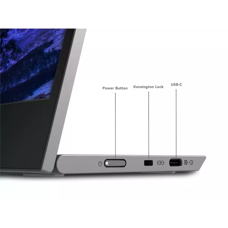 Monitor Lenovo L15 15.6 cala LED IPS Full HD 1920×1080, 60 Hz, 14 ms, 250 cd/m², USB-C PD 65 W, VESA, regulacja wysokości