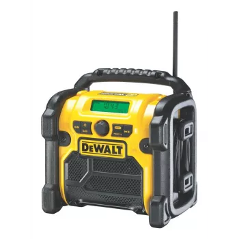 Bezprzewodowe kompaktowe radio DAB+/FM Li-Ion DeWALT – samo narzędzie