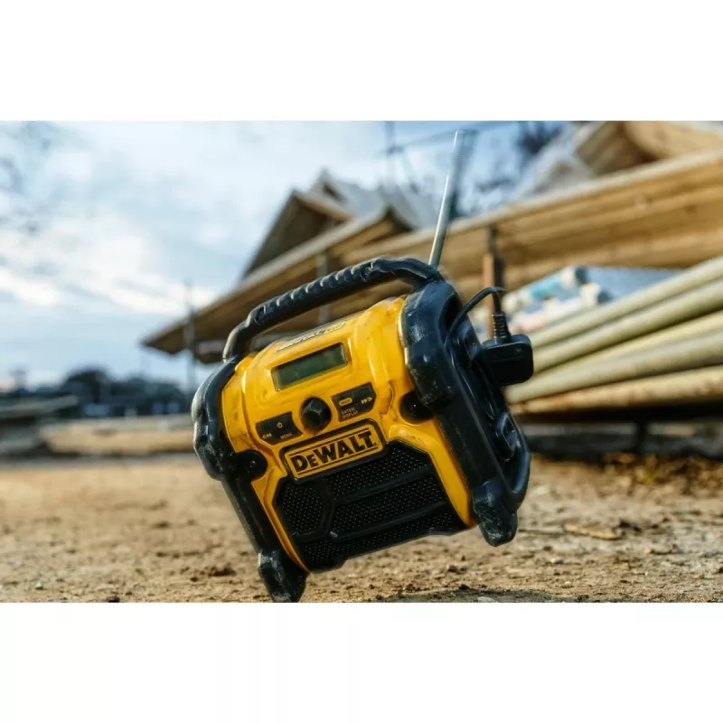 Bezprzewodowe kompaktowe radio DAB+/FM Li-Ion DeWALT – samo narzędzie