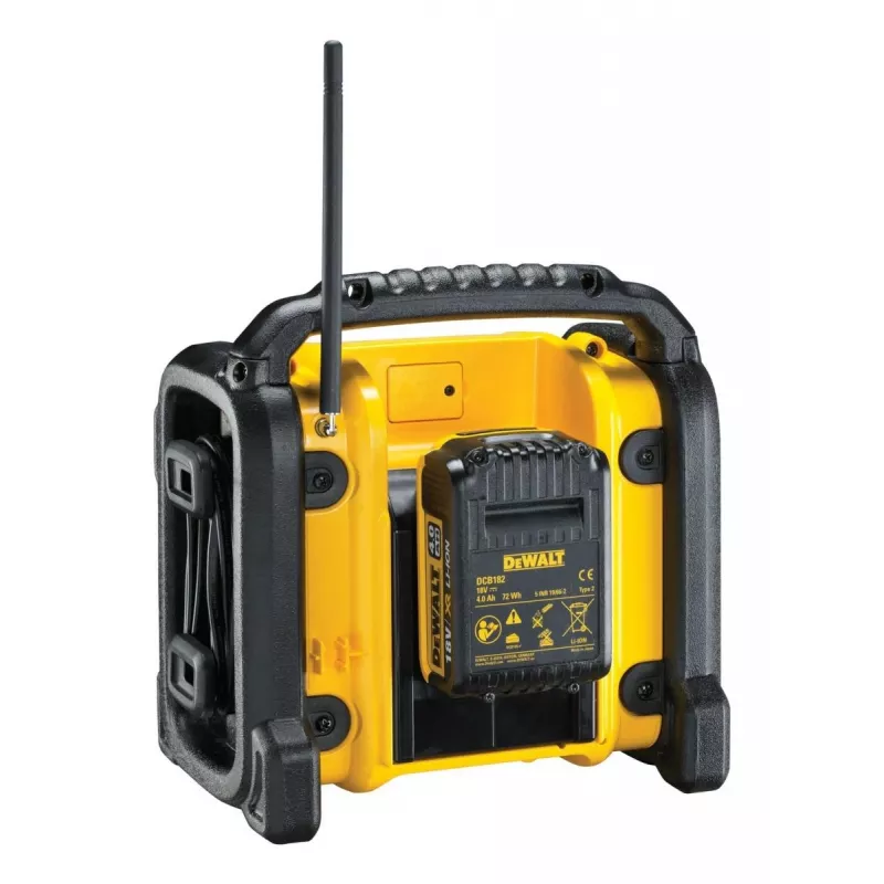 Bezprzewodowe kompaktowe radio DAB+/FM Li-Ion DeWALT – samo narzędzie